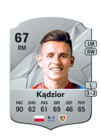 Damian Kądzior Rare 67 OVR