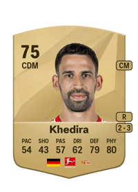 Rani Khedira Common 75 OVR