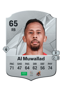 Saeed Al Muwallad Rare 65 OVR