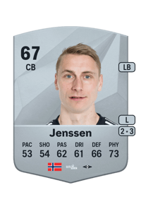Ulrik Yttergård Jenssen Common 67 OVR