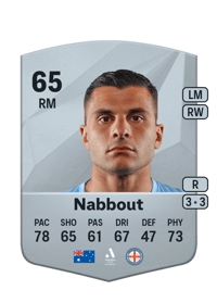 Andrew Nabbout Common 65 OVR