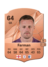 Paul Farman Rare 64 OVR