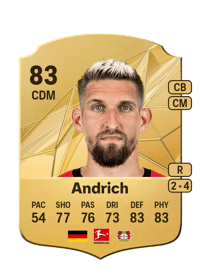 Robert Andrich Rare 83 OVR