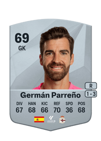 Germán Parreño Common 69 OVR