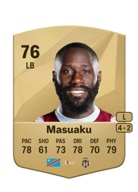 Arthur Masuaku Common 76 OVR