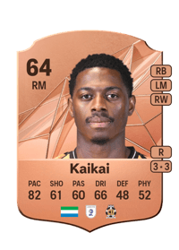 Sullay Kaikai Rare 64 OVR