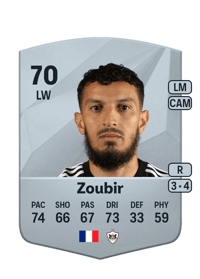 Abdellah Zoubir Common 70 OVR