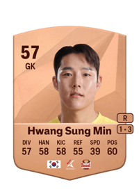 Hwang Sung Min Common 57 OVR