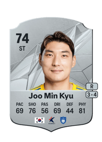 Joo Min Kyu Rare 74 OVR