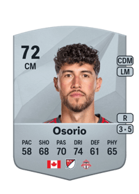 Jonathan Osorio Common 72 OVR