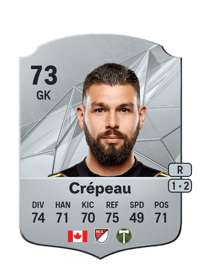 Maxime Crépeau Rare 73 OVR