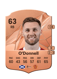 Stephen O'Donnell Rare 63 OVR