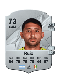 Alan Ruiz Rare 73 OVR