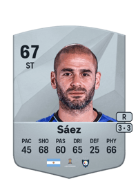 Sebastián Sáez Common 67 OVR