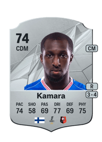 Glen Kamara Rare 74 OVR