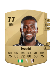 Alex Iwobi Common 77 OVR