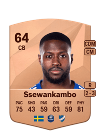 Isak Ssewankambo Common 64 OVR