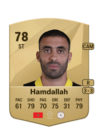 Abderrazak Hamdallah Common 78 OVR