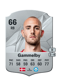 Jens Martin Gammelby Rare 66 OVR