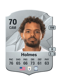 Duane Holmes Rare 70 OVR