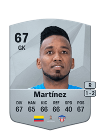 Jefersson Martínez Common 67 OVR