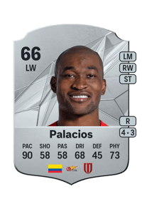 Manuel Palacios Rare 66 OVR