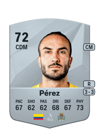 Sebastián Pérez Common 72 OVR