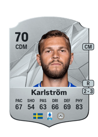 Jesper Karlström Rare 70 OVR