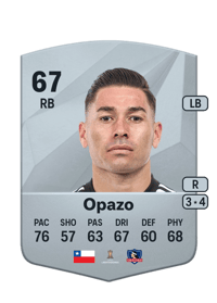 Óscar Opazo Common 67 OVR