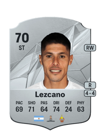 Gastón Lezcano Rare 70 OVR