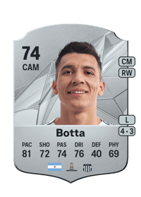 Rubén Botta Rare 74 OVR