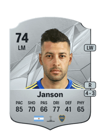 Lucas Janson Rare 74 OVR