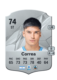 Joaquín Correa Rare 74 OVR