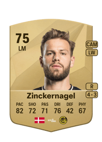 Philip Zinckernagel Common 75 OVR