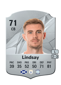 Liam Lindsay Rare 71 OVR