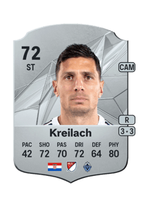 Damir Kreilach Rare 72 OVR