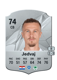 Tin Jedvaj Rare 74 OVR