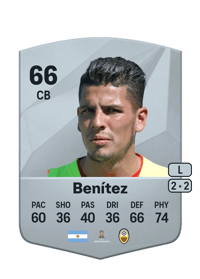 Óliver Benítez Common 66 OVR