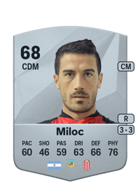 Dardo Miloc Common 68 OVR