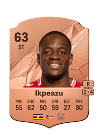 Uche Ikpeazu Rare 63 OVR