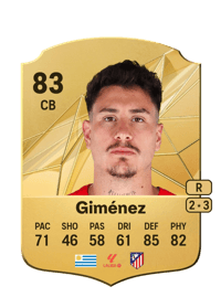 José María Giménez Rare 83 OVR