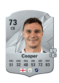 Jake Cooper Rare 73 OVR