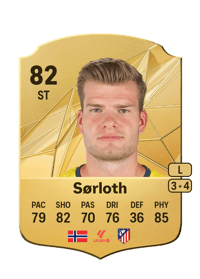 Alexander Sørloth Rare 82 OVR