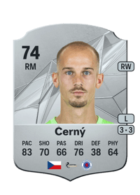 Václav Černý Rare 74 OVR