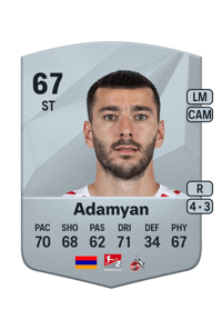 Sargis Adamyan Common 67 OVR