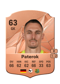 Tim Paterok Rare 63 OVR