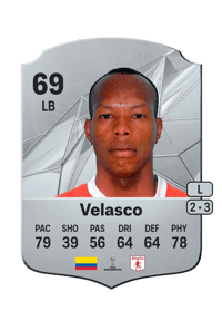 Edwin Velasco Rare 69 OVR