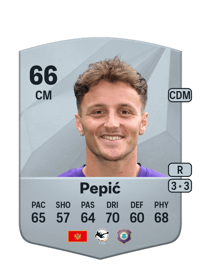 Mirnes Pepić Common 66 OVR