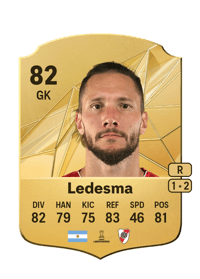 Jeremías Conan Ledesma Rare 82 OVR