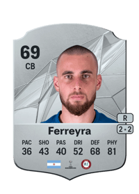Nicolás Ferreyra Rare 69 OVR